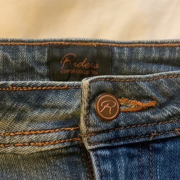 Riders Copper Collection Denim MidRise Skirt Size 11/12 - Picture 3 of 7